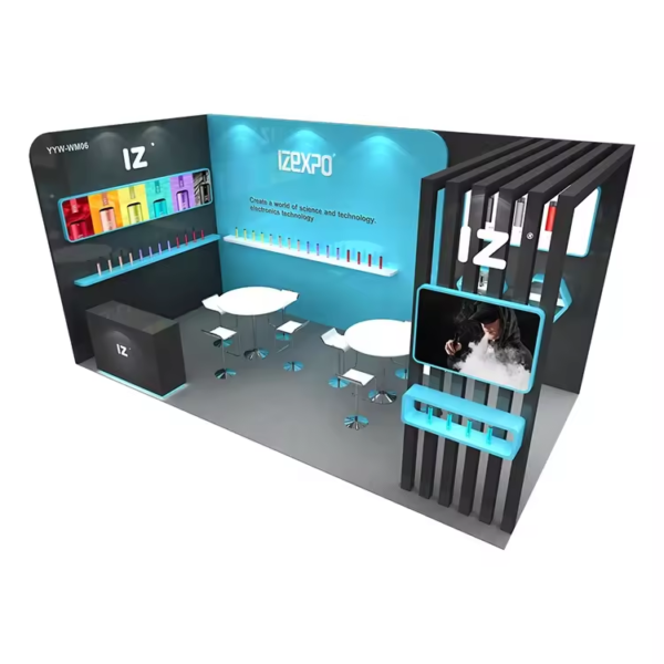 Kungfu Booth 18㎡ Advertising Showcase Display Hot Selling Trade Show Display Stand Exhibition Booth - Image 4