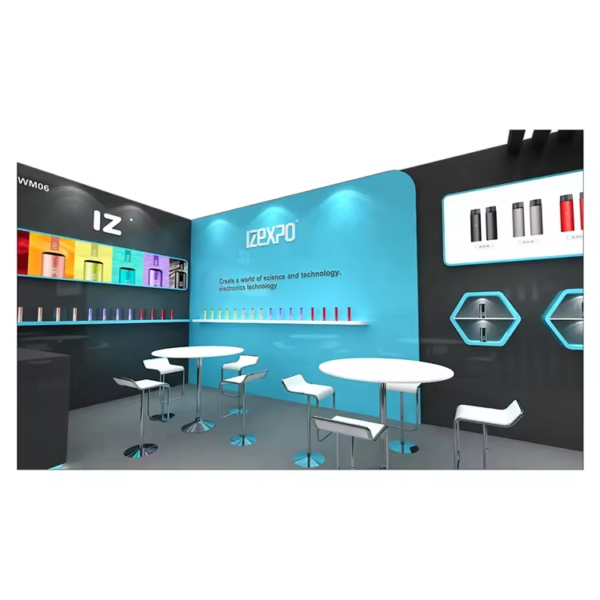 Kungfu Booth 18㎡ Advertising Showcase Display Hot Selling Trade Show Display Stand Exhibition Booth - Image 3